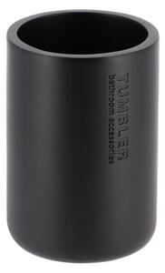 Koupelnový pohár Loudis, černá, 350 ml