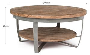 Konferenční stolek narvik Ø 90 cm