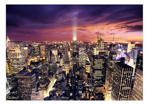 Fototapeta - Večer v New Yorku 200x140 + zdarma lepidlo