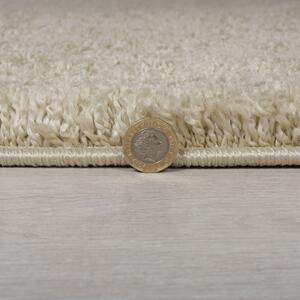 Flair Rugs koberce Kusový koberec Shaggy Teddy Natural kruh ROZMĚR: 133x133 (průměr) kruh