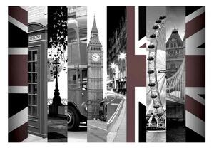 Fototapeta - Symboly Londýna 250x175 + zdarma lepidlo