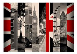Fototapeta - Symboly Londýna II 250x175 + zdarma lepidlo
