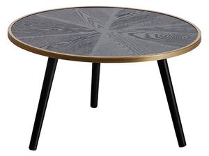 MUZZA Odkládací stolek binck ø 60 x 34 cm přírodní