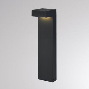 Molto Luce LED osvětlení cesty ATO, výška 45 cm, DALI, antracitová barva, IP65, kov, stmívatelný, Černá, Hliník, Moderní, Venkovní sloupové světlo