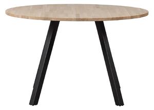 Kulatý jídelní stůl tablo ø 120 cm dubový