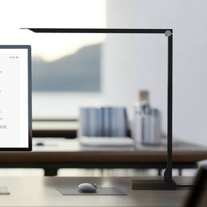 Molto Luce LED stolní lampa FLOYD ACCU, černá, 55 cm, stmívatelné, stmívatelný, Černá, Pracovna / kancelář, Hliník, Moderní
