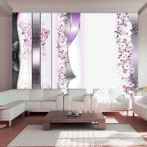 Fototapeta - Přehlídka fialových orchidejí 250x175 + zdarma lepidlo