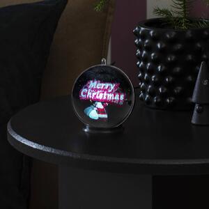 3D hologram Merry Christmas, 42 LED
