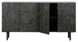 Komoda counter 160 x 83 cm černá