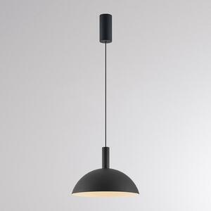 Molto Luce LED závěsné světlo LORA II, černé, Ø 24 cm, stmívatelné, 40°, stmívatelný, Černá, Obývací pokoj / jídelna, kov, Moderní