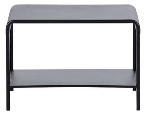 MUZZA Odkládací stolek mirza 41 x 60 cm černý
