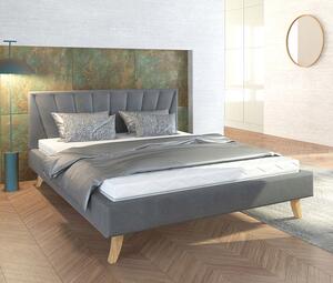 Manželská postel 180x200 cm MALMO TRINITY GRAFIT