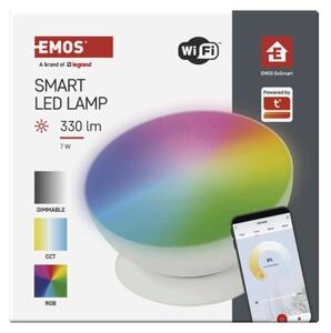 EMOS GoSmart LED ambientní lampa, bílá, teplá bílá–studená bílá/ RGB, WiFi 1555111000