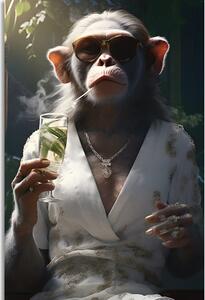 Obraz zvířecí gangster opice