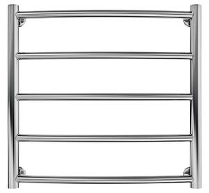 Koupelnový žebříkový radiátor CLASSIC 102W/230V 50x53 cm nerez/lesklý chrom
