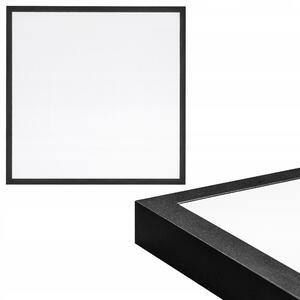Čtvercová Stropní Svítidlo Lumenix 60 x 60 cm černá