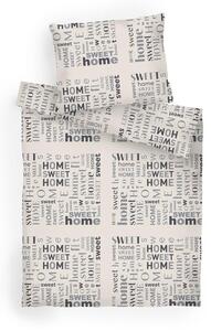 Jerry Fabrics s. r. o. Povlečení MIKROFLANEL 140x200+70x90 - Home sweet home