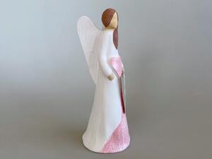 Anděl štíhlý malý - anděl lásky Keramika Andreas
