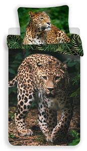 Jerry Fabrics Povlečení Leopard - Leopard | 140 x 200 cm / 70 x 90 cm