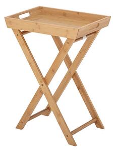 MUZZA Bambusový odkládací stolek Adlene