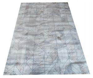 Plyšový koberec MONACO 2 béžovo šedý 60x120 cm