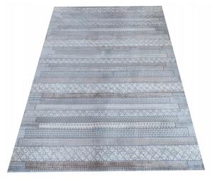 Plyšový koberec MONACO 8 béžovo šedý 60x120 cm
