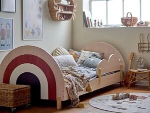 Dětská postel Charli 90 x 200 cm hnědá
