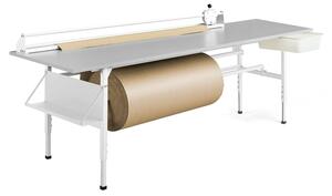 AJ Produkty Balicí stůl SEND, 2400x800 mm, šedý