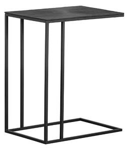 MUZZA Odkládací stolek ejtaam 60 x 50 cm černý