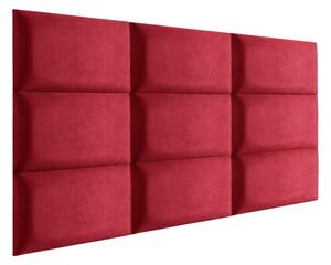 Čalouněný panel 3D Jasmine 60 červená Rozměr: 30x50cm