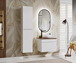 Koupelnová sestava ICONIC WHITE + umyvadlo + zrcadlo, 60 cm