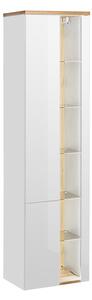 Koupelnová vysoká skříňka BAHAMA WHITE 45 cm