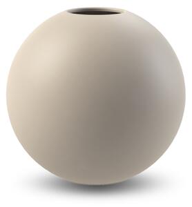 Cooee Design, Kulatá váza Ball Sand | béžová Velikost: 20 cm HI-028-03-SA