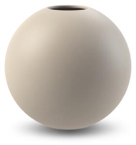 Cooee Design, Kulatá váza Ball Sand | béžová Velikost: 10 cm HI-028-02-SA