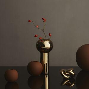 Cooee Design, Kulatá váza Ball Coconut | hnědá Velikost: 10 cm HI-028-02-NT