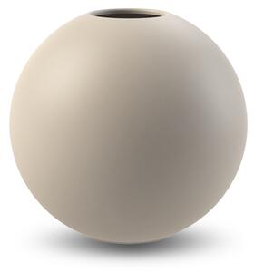 Cooee Design, Kulatá váza Ball Sand | béžová Velikost: 20 cm HI-028-03-SA