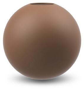 Cooee Design, Kulatá váza Ball Coconut | hnědá Velikost: 10 cm HI-028-02-NT