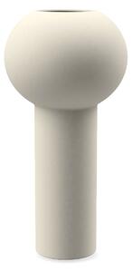 Cooee Design, Keramická váza Pillar Shell, 24 cm | krémová