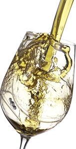 Diamante sklenice na bílé víno Atlantis Epitome s krystaly Swarovski 400 ml 6KS