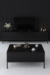 TV stolek/skříňka Vibubi 2 (černá). 1095386