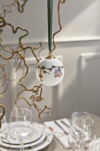 Kähler Design Porcelánová vánoční baňka Hammershøi Christmas - 2023 KD504