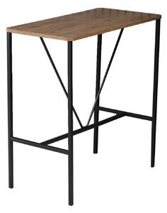 Barový stůl Nathaniel (ořech + černá). 1089604