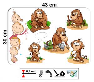 Dětské prostírání - 079, Opice