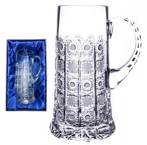 Onte Crystal Bohemia Crystal ručně broušená sklenice na pivo tuplák 500pk 1,5 L 1KS