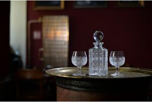 ONTE CRYSTAL Broušené skleničky na rum, brandy, koňak 280ml, Klasika