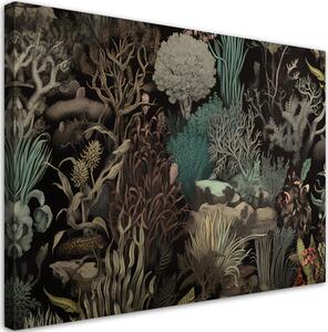 Obraz na plátně Korály v moři Rozměry: 60 x 40 cm