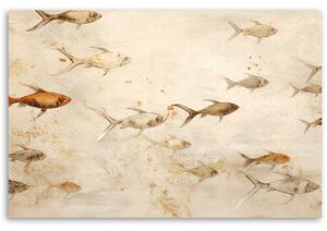 Obraz na plátně Ryby v moři Rozměry: 60 x 40 cm