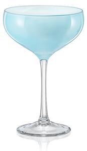 Crystalex modré sklenice na koktejly Pralines 180 ml 4KS