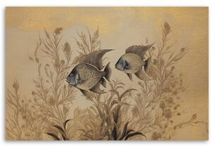 Obraz na plátně Rostliny a ryby pod vodou Rozměry: 60 x 40 cm