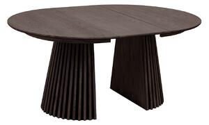 Roztahovací jídelní stůl Wadeline 120-160-200 cm tmavý dub